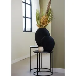 Vaas Skeld - Zwart - 39x11x40cm