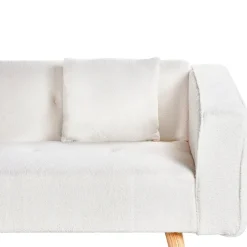 VADSO - Hoekslaapbank - Gebroken wit - Rechterzijde - Bouclé