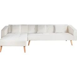 VADSO - Hoekslaapbank - Gebroken wit - Rechterzijde - Bouclé