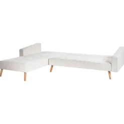 VADSO - Hoekslaapbank - Gebroken wit - Rechterzijde - Bouclé