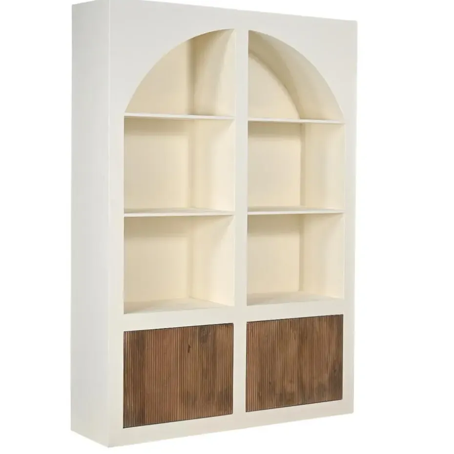 Vakkenkast Beige - 150x38x210cm - 8 Vakken - Miné