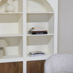 Vakkenkast Beige - 150x38x210cm - 8 Vakken - Miné