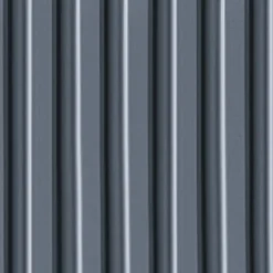 VALA - Wandgemonteerd meubel met wasbak - Grafietgrijs - MDF