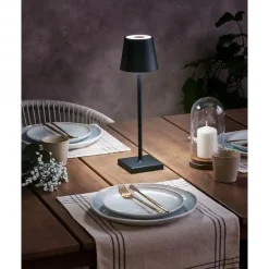 VALIRA - Tafellamp - Zwart - Aluminium/IJzer