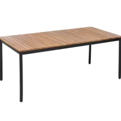 VALLESE - Tuintafel - Lichthout - 180 x 90 cm - Acaciahout