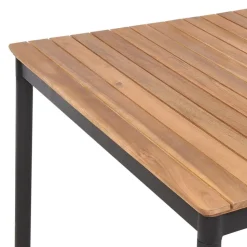 VALLESE - Tuintafel - Lichthout - 180 x 90 cm - Acaciahout