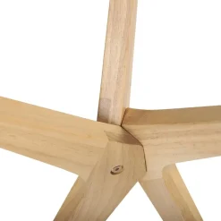 VALLEY - Bijzettafel - Lichthout - Veiligheidsglas