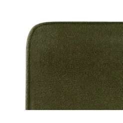 VALOGNES - Bed - Donkergroen - 180 x 200 cm - Bouclé