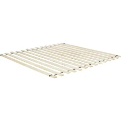 VALOGNES - Tweepersoonsbed - Beige - 180 x 200 cm - Corduroy