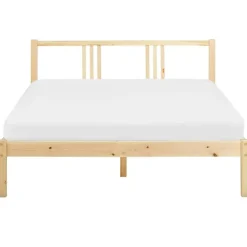 VANNES - Bed - Lichthout - 140 x 200 cm - Dennenhout