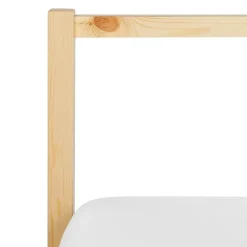 VANNES - Bed - Lichthout - 140 x 200 cm - Dennenhout