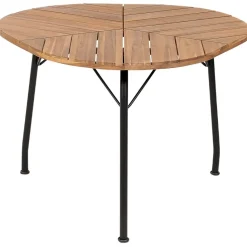 VARENNA - Tuintafel - Lichtbruin - 110 cm - Acaciahout