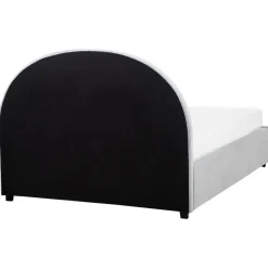 VAUCLUSE - Bed met opbergruimte - Lichtblauw - 140 x 200 cm - Stof