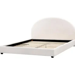 VAUCLUSE - Tweepersoonsbed - Gebroken wit - 180 x 200 cm - Bouclé