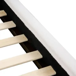 VAUCLUSE - Tweepersoonsbed - Gebroken wit - 180 x 200 cm - Bouclé