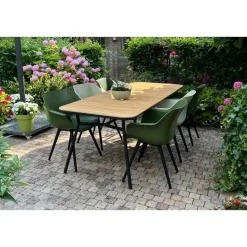 VDG Bella tuintafel - teakhout - 220x95 cm