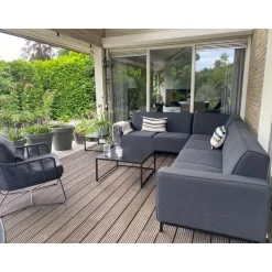 VDG Boavista/Royalty Sunbrella loungeset - Sooty - 5-delig