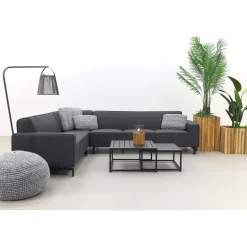 VDG Boavista/Royalty Sunbrella loungeset - Sooty - 5-delig