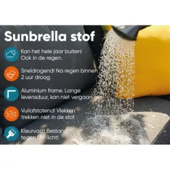 VDG Boavista/Royalty Sunbrella loungeset - Sooty - 5-delig