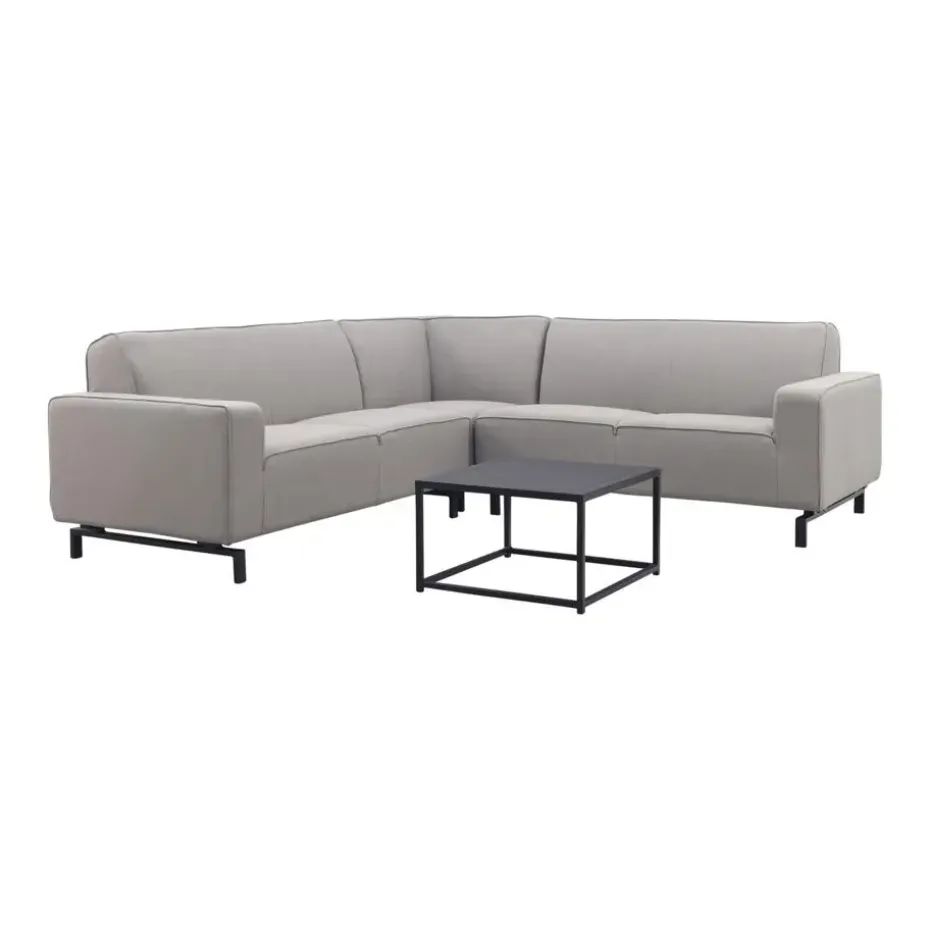 VDG Boavista/Toronto Sunbrella loungeset (4-delig) - Nature Grey
