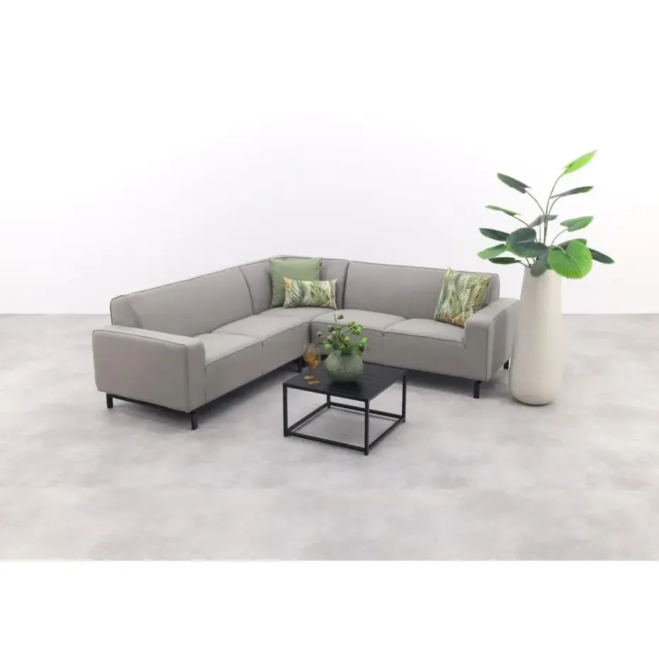 VDG Boavista/Toronto Sunbrella loungeset (4-delig) - Nature Grey