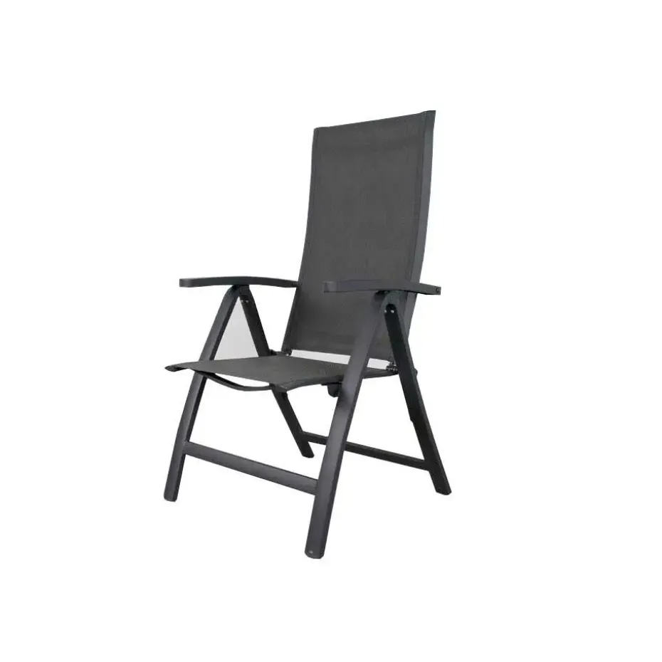 VDG Corsica verstelbare tuinstoel - Antraciet