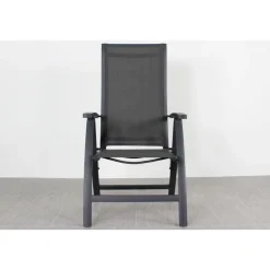 VDG Corsica verstelbare tuinstoel - Antraciet