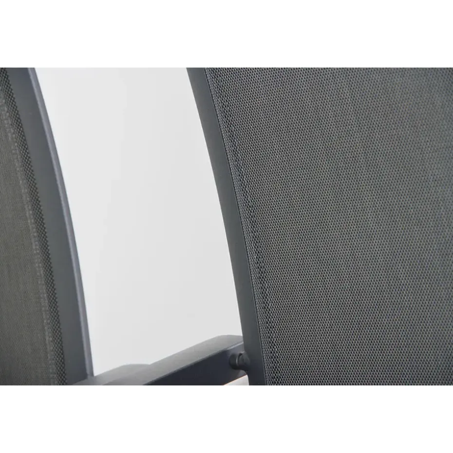 VDG Corsica verstelbare tuinstoel - Antraciet