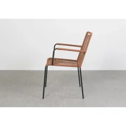 VDG Denver rope stapelbare tuinstoel Terracotta