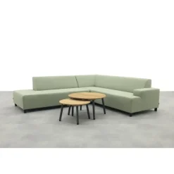 VDG Malaga/Mindo - hoekbank loungeset chaise longue - green