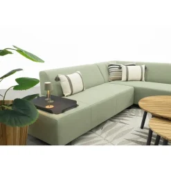 VDG Malaga/Mindo - hoekbank loungeset chaise longue - green