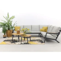 VDG Santos/Mindo loungeset - loungebank - antraciet