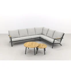 VDG Santos/Mindo loungeset - loungebank - antraciet