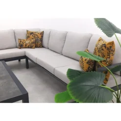 VDG Viento/Atlanta hoek loungeset (4-delig) - Royal Grey/Antraciet