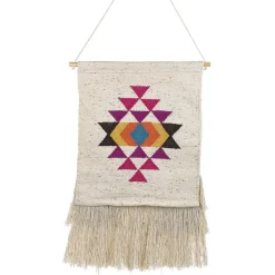 VEHARI - Wanddecoratie - Beige - Katoen