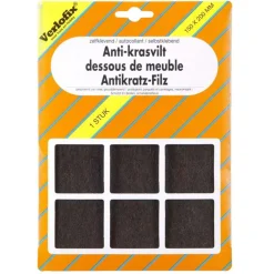 Verlofix anti-krasvilt - bruin - 150X200mm