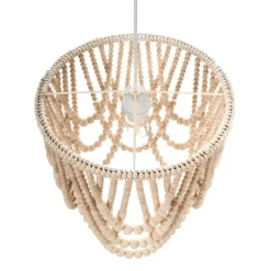 VERUGAL - Kroonluchter - Lichtbruin - Rubberhout