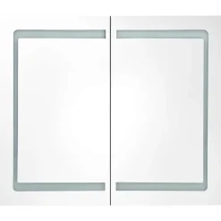 vidaXL - Badkamerkast - Antraciet - MDF