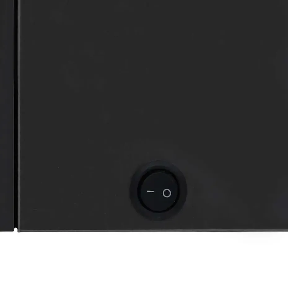 vidaXL - Badkamerkast - Antraciet - MDF