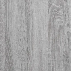 vidaXL - Badkamerkast - Grijs - Bewerkt hout