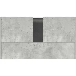 vidaXL - Badkamerkast - Grijs - Bewerkt hout