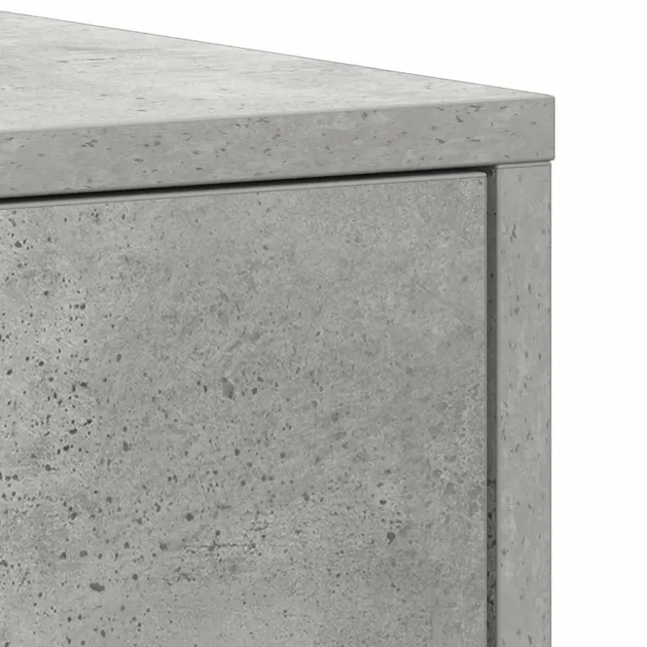 vidaXL - Badkamerkast - Grijs - Bewerkt hout