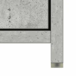 vidaXL - Badkamerkast - Grijs - Bewerkt hout