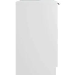 vidaXL - Badkamerkast - Wit - Bewerkt hout