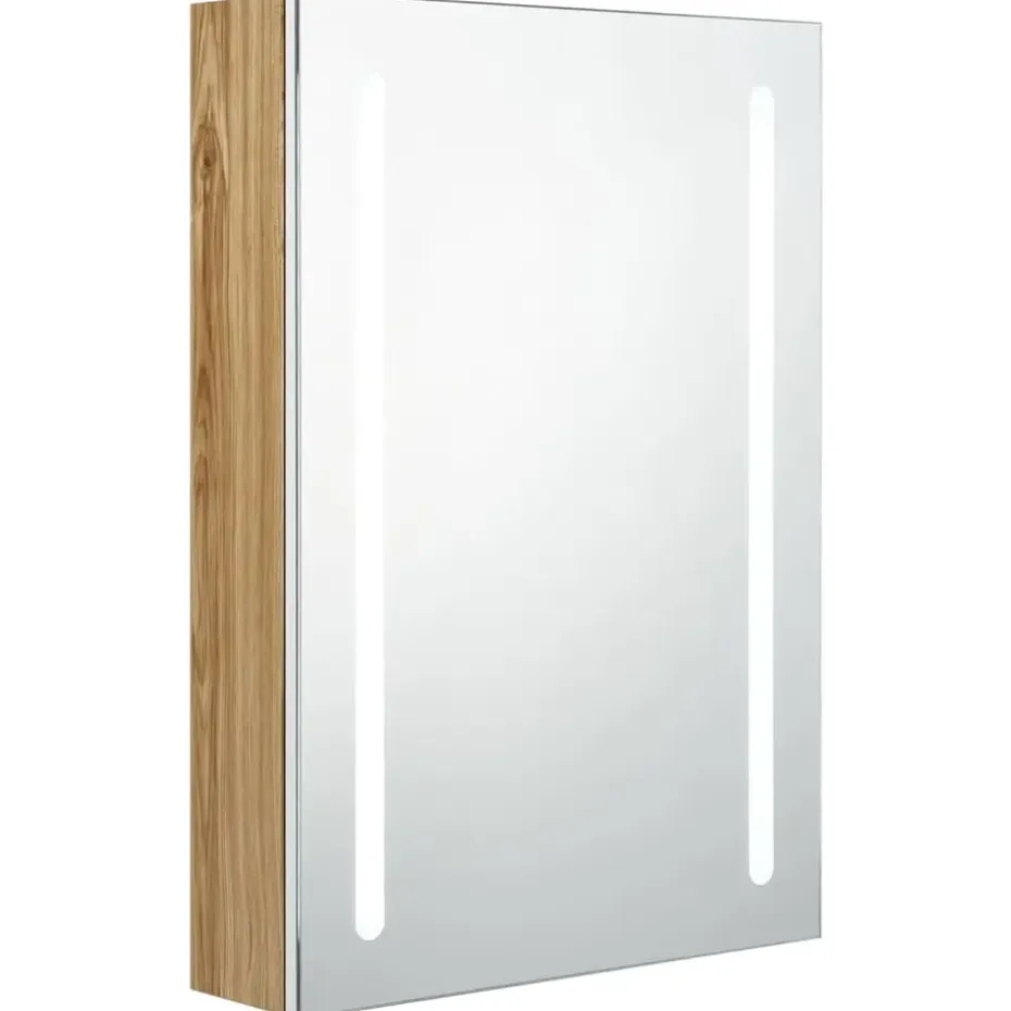 vidaXL - Badkamerkast - Wit - MDF - 50 x 13 x 70 cm