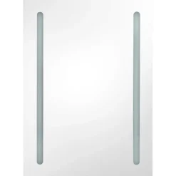 vidaXL - Badkamerkast - Wit - MDF - 50 x 13 x 70 cm