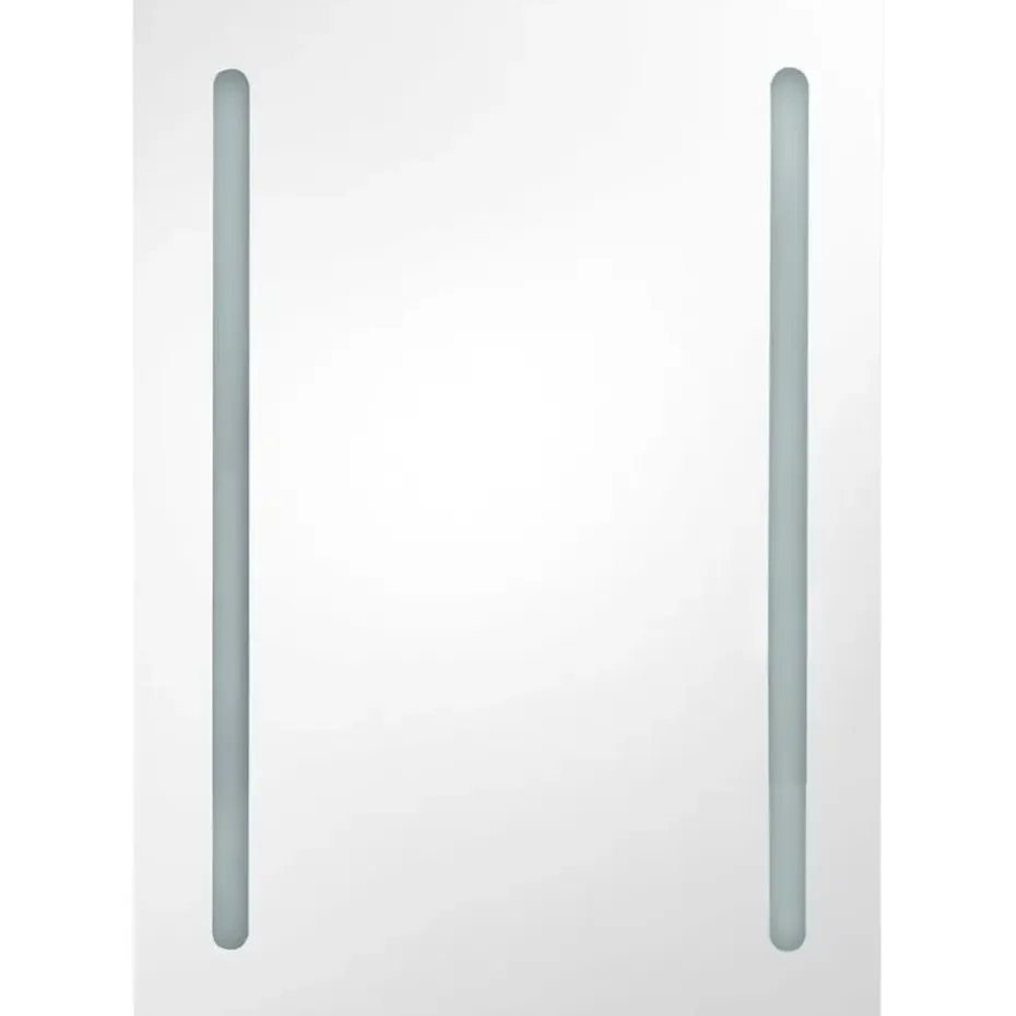 vidaXL - Badkamerkast - Wit - MDF - 50 x 13 x 70 cm