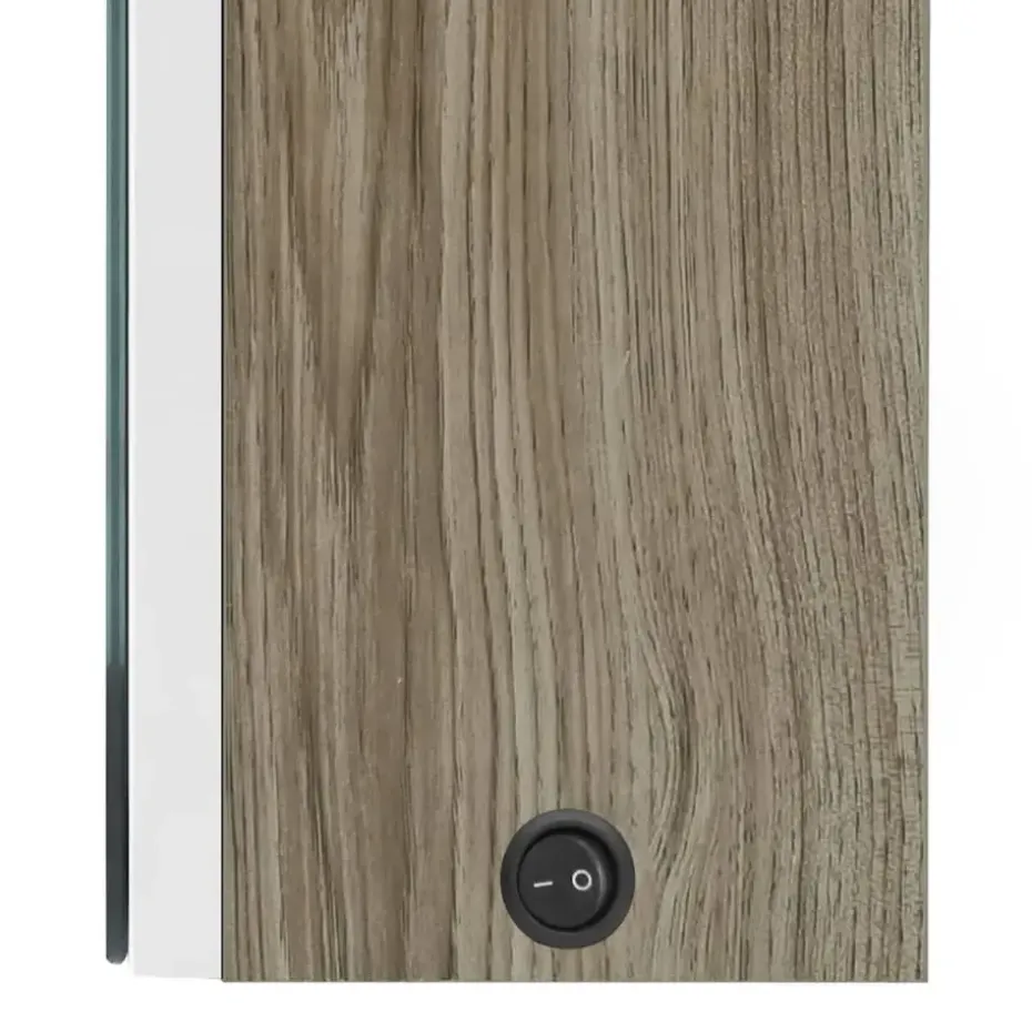 vidaXL - Badkamerkast - Wit - MDF - 50 x 13 x 70 cm