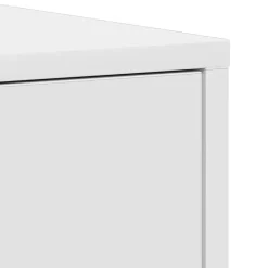 vidaXL - Badkamerkast - Wit - Bewerkt hout