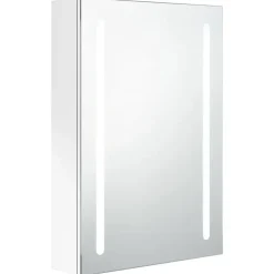 vidaXL - Badkamerkast - Wit - MDF - 50 x 13 x 70 cm